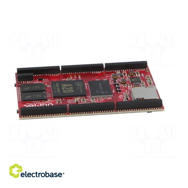 Module: SOM | ARM A20 Dual-Core | 81.2x55.8mm | DDR3 | Interface: UART paveikslėlis 7