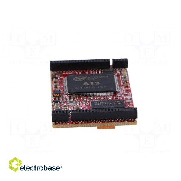 Module: SOM | RAM: 512MB | A13 ARM | 61x33mm | DDR3 | pin strips image 9