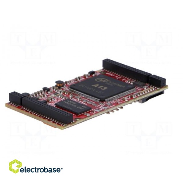Module: SOM | RAM: 512MB | A13 ARM | 61x33mm | DDR3 | pin strips paveikslėlis 2