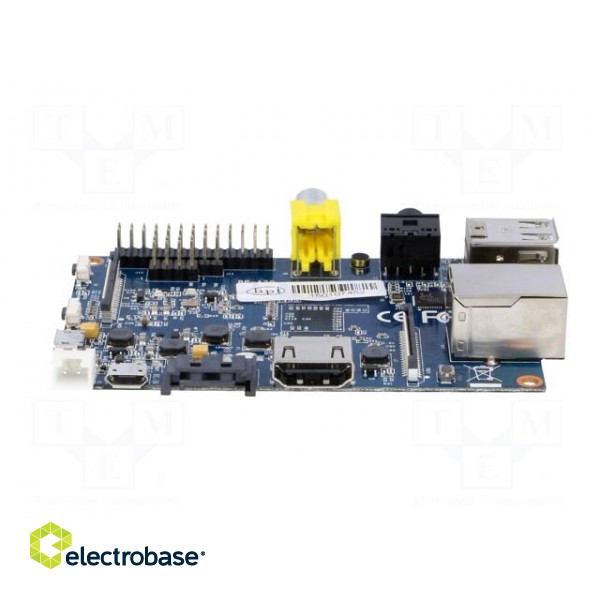Single-board computer | ARM A20 Dual-Core | 92x60mm | 5VDC | DDR3 image 7