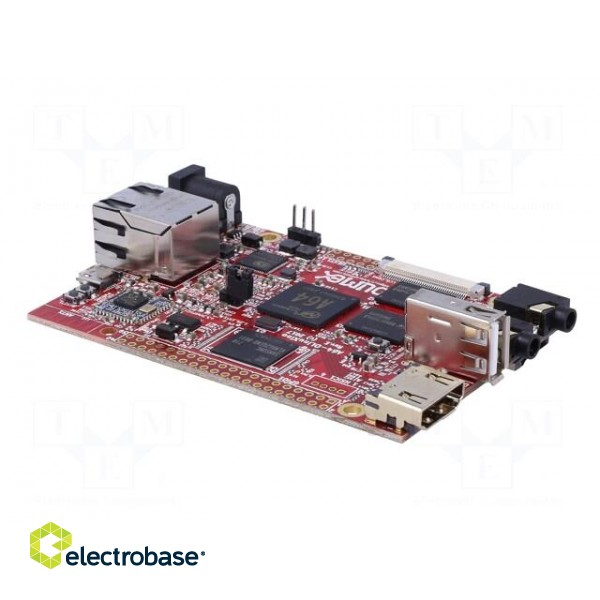 Single-board computer | Cortex A53 | 1GBRAM,16GBFLASH | DDR3L,eMMC image 5