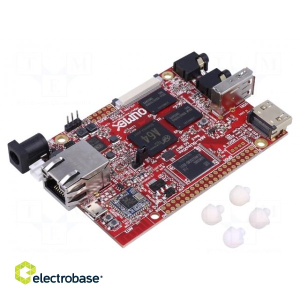 Single-board computer | Cortex A53 | 1GBRAM,16GBFLASH | DDR3L,eMMC image 1