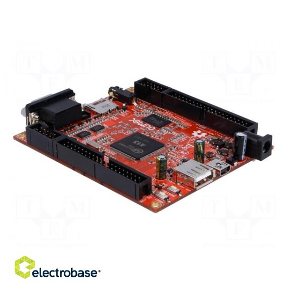 Single-board computer | ARM A13 | 100x85mm | 5VDC | DDR3 | OS: none image 8