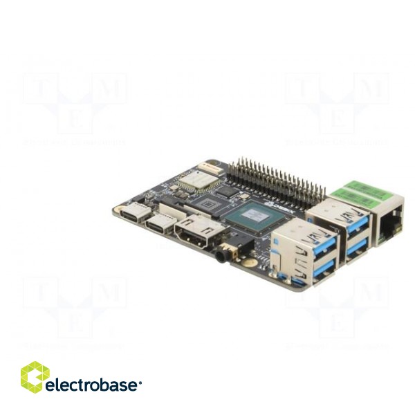 Single-board computer | ARM Quad Core Cortex®-A53 | 85x56mm | 5VDC фото 5