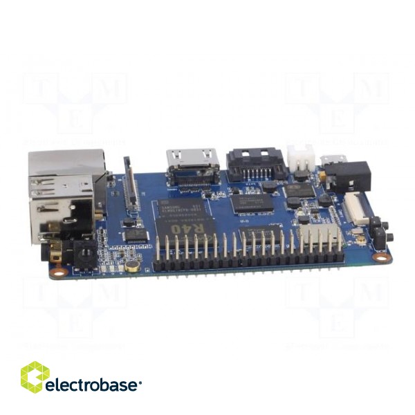 Single-board computer | ARM R40 Quad-core | 92x60mm | 5VDC | DDR3 image 4