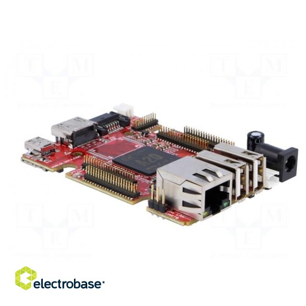 Oneboard computer | RAM: 512MB | A20 ARM Dual-Core | 84x60mm | 5VDC image 8