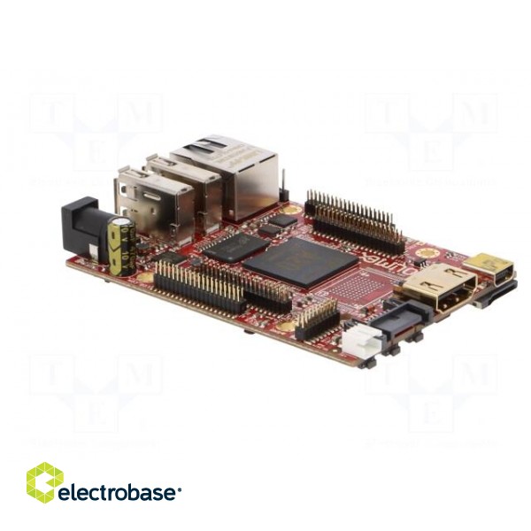 Oneboard computer | RAM: 512MB | A20 ARM Dual-Core | 84x60mm | 5VDC image 5