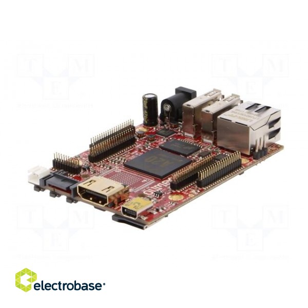 Oneboard computer | RAM: 512MB | A20 ARM Dual-Core | 84x60mm | 5VDC image 7