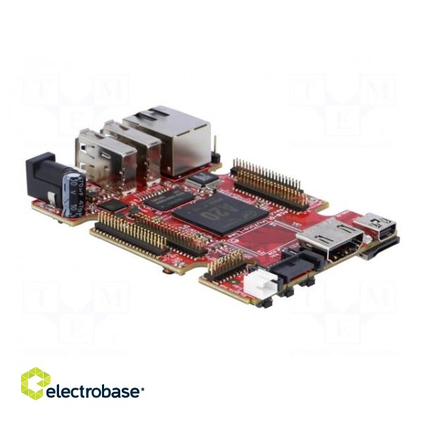 Oneboard computer | RAM: 512MB | A20 ARM Dual-Core | 84x60mm | 5VDC image 4
