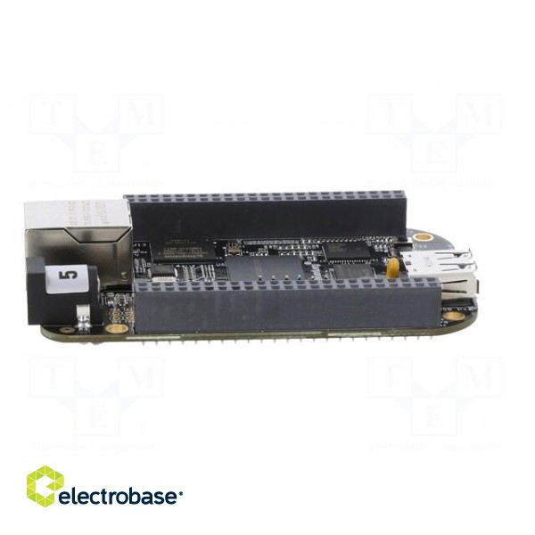 Single-board computer | Black | Cortex A8 | 512MBRAM,4GBFLASH | 1GHz image 3