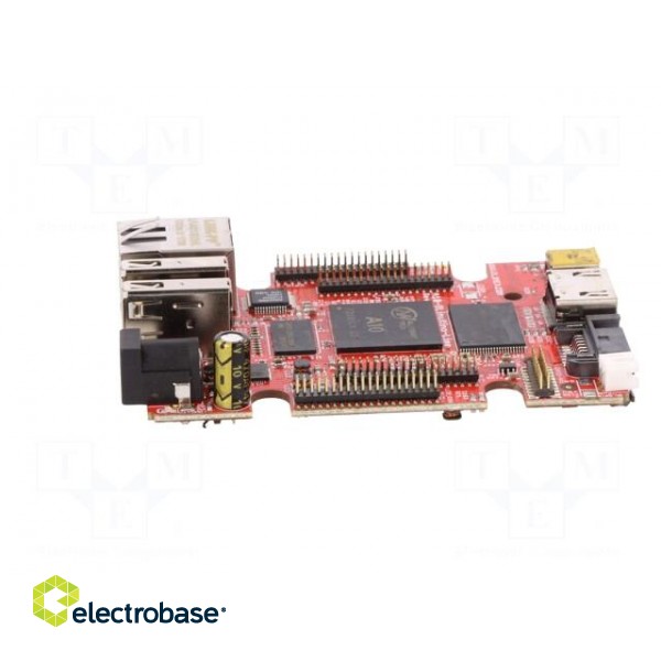 Single-board computer | ARM A10 | 84x60mm | 5VDC | DDR3,NAND Flash image 4