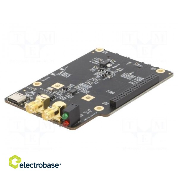 Expansion board | PCIe,USB | LoRa | pin strips,SMA x2,USB C paveikslėlis 1