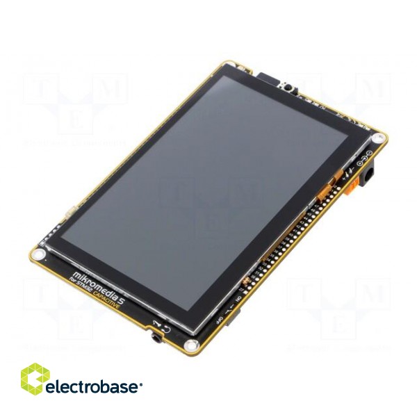 Dev.kit: with display | 5" | 800x480 | uC: STM32F407ZGT6 image 1