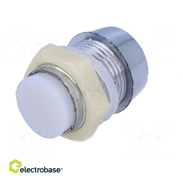 LED holder | 10mm | chromium | ABS | concave | L2: 13mm image 6
