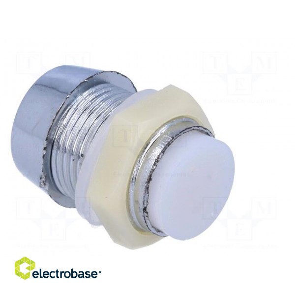 LED holder | 10mm | chromium | ABS | concave | L2: 13mm image 4