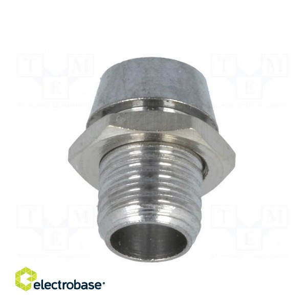 LED holder | 3mm | chromium | brass | concave | L2: 8mm image 5