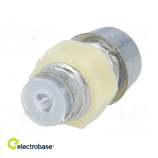 LED holder | 5mm | chromium | ABS | concave | L2: 10mm image 6
