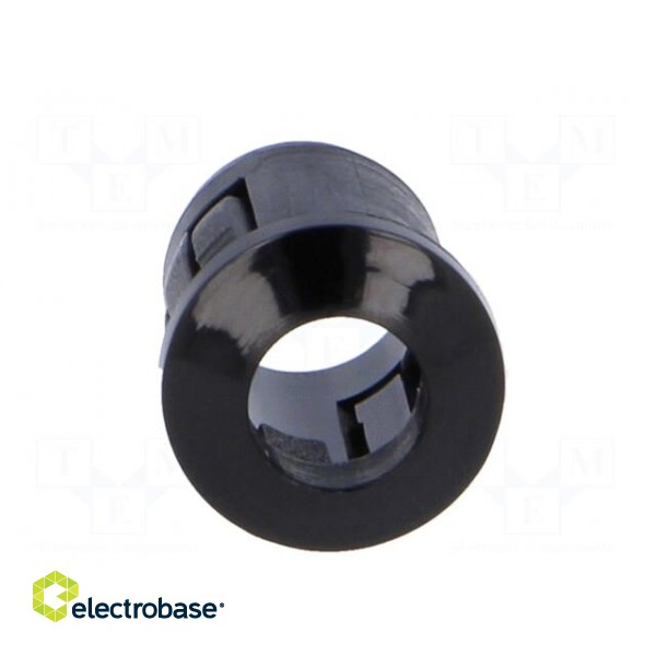 LED holder | 5mm | one-piece | black | UL94V-2 | L: 12.5mm image 9