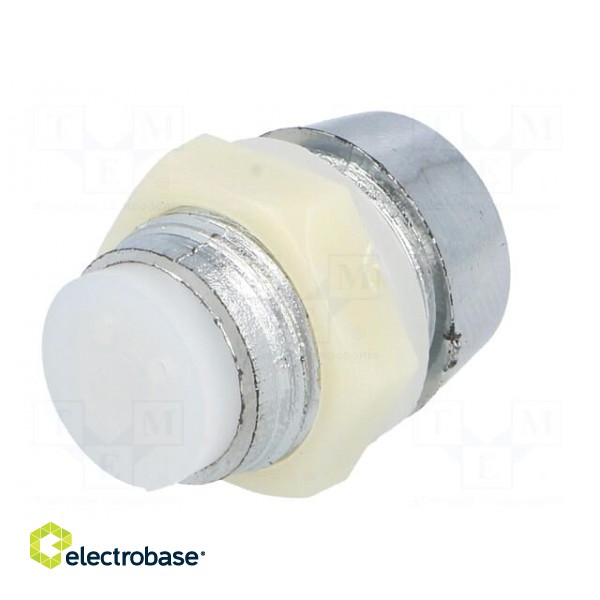 LED holder | 8mm | chromium | ABS | concave | L2: 11.5mm image 6