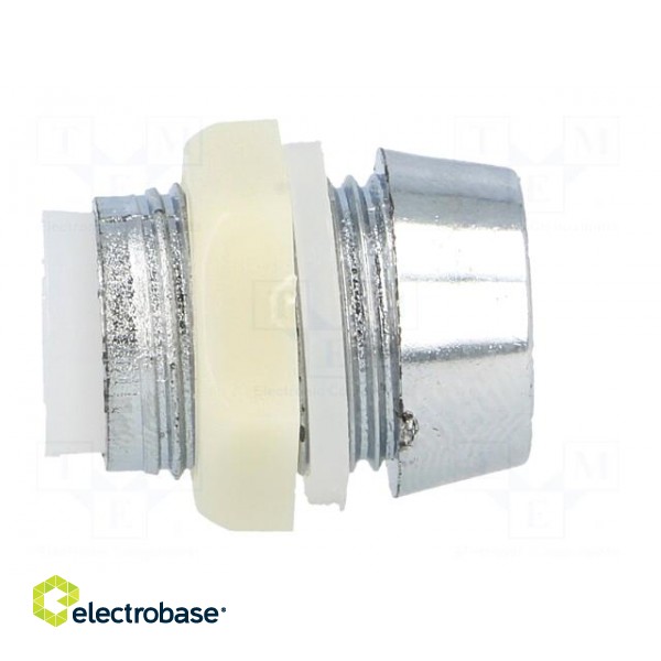 LED holder | 8mm | chromium | ABS | concave | L2: 11.5mm image 7