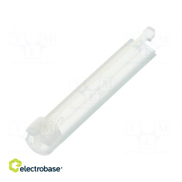 Spacer sleeve | LED | Øout: 3.6mm | ØLED: 3mm | L: 19.1mm | natural