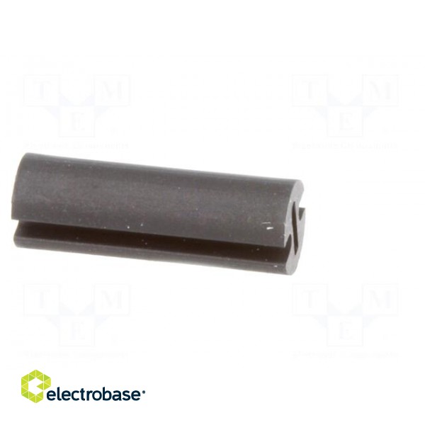 Spacer sleeve | LED | Øout: 4.5mm | ØLED: 3mm | L: 13mm | black | UL94V-2 image 7