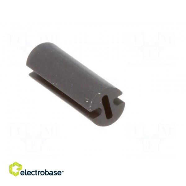 Spacer sleeve | LED | Øout: 4.5mm | ØLED: 3mm | L: 13mm | black | UL94V-2 фото 8