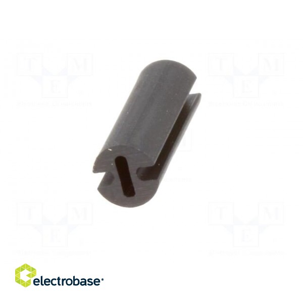 Spacer sleeve | LED | Øout: 4.5mm | ØLED: 3mm | L: 13mm | black | UL94V-2 image 9