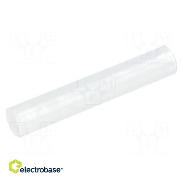 Spacer sleeve | LED | Øout: 4mm | ØLED: 3mm | L: 23.5mm | natural | UL94V-2