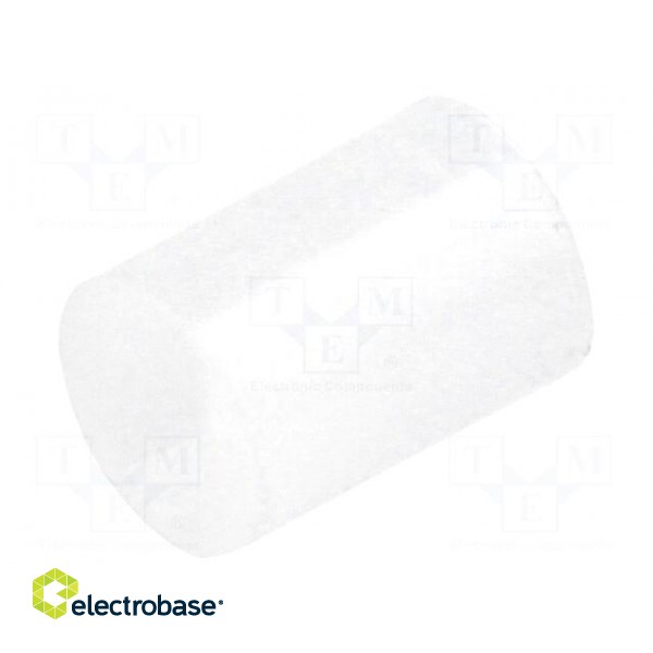 Spacer sleeve | LED | Øout: 4mm | ØLED: 3mm | L: 5.5mm | natural | UL94V-2