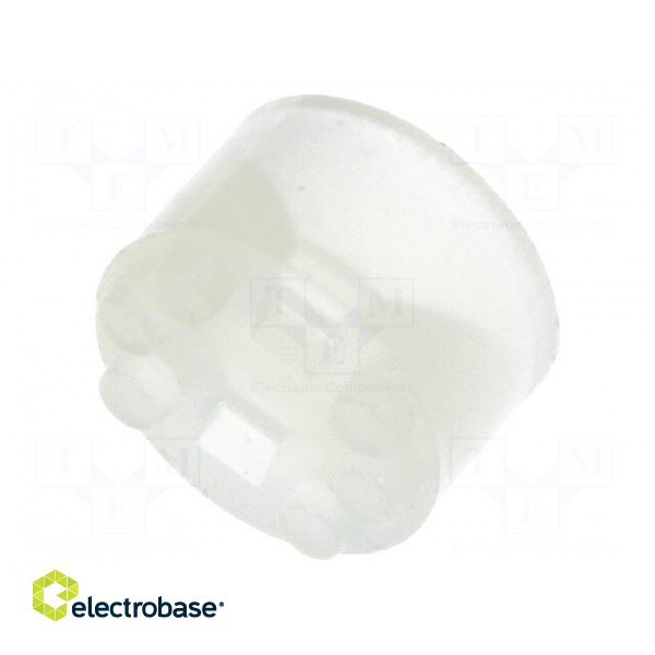 Spacer sleeve | LED | Øout: 5.1mm | ØLED: 5mm | L: 4.1mm | natural image 1