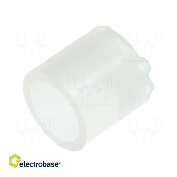 Spacer sleeve | LED | Øout: 5.1mm | ØLED: 5mm | L: 5.6mm | natural image 2