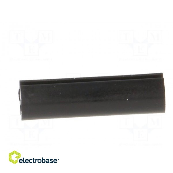 Spacer sleeve | LED | Øout: 5mm | ØLED: 5mm | L: 17.5mm | black | UL94V-2 image 7