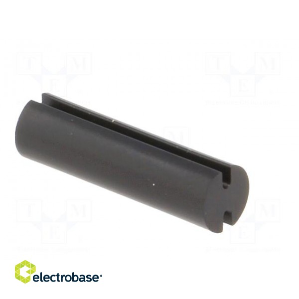 Spacer sleeve | LED | Øout: 5mm | ØLED: 5mm | L: 17.5mm | black | UL94V-2 image 8