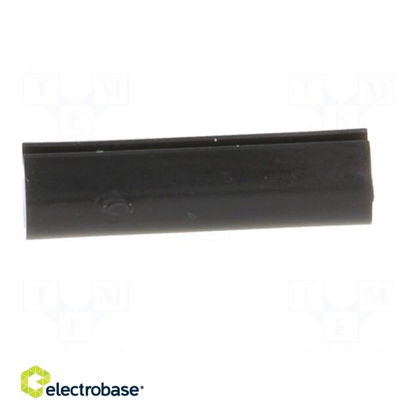 Spacer sleeve | LED | Øout: 5mm | ØLED: 5mm | L: 17.5mm | black | UL94V-2 image 3