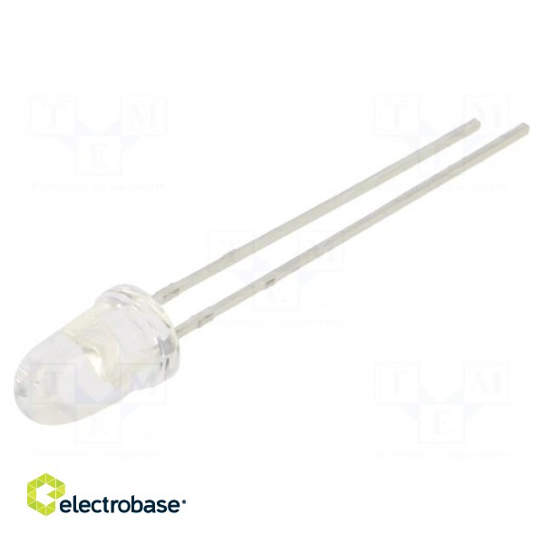 LED | 5mm | red | 1000mcd | 6° | Front: convex | 2.4V | No.of term: 2