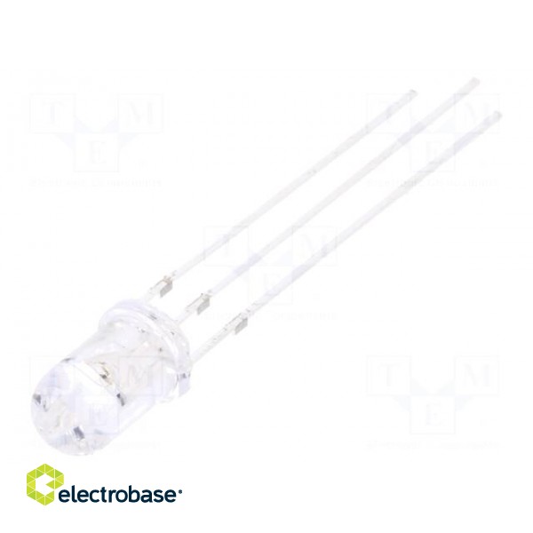 LED | 5mm | red/blue | 30° | Front: convex | 5V | No.of term: 3 | -30÷85°C
