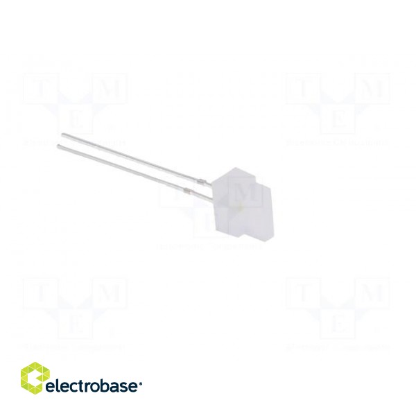 LED | rectangular | 1.8x7.05mm | white warm | 330÷500mcd | 30° | 20mA фото 8