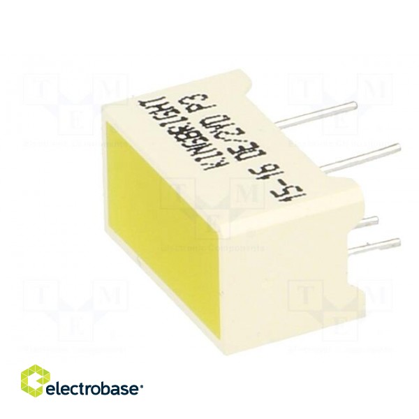 LED backlight | yellow | Lens: diffused,yellow | λd: 588nm | 9÷31mcd image 4