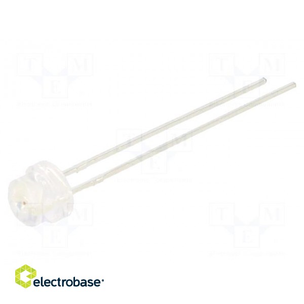 LED | 4.8mm | red | 270mcd | 100° | Front: convex | 1.6÷2.4V | No.of term: 2