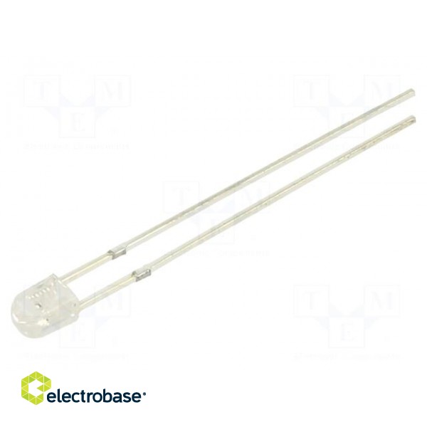 LED | orange | 1120÷1560mcd | 70/50° | Front: flat | 2.1÷2.6V | THT | 78mW