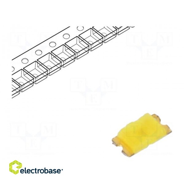 LED | SMD | 0603 | white cold | 8200K | 150° | 5mA | 2.6÷3.1V | Front: flat