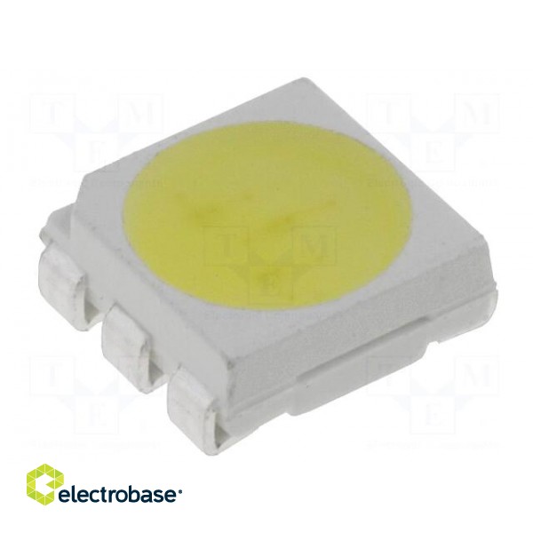 LED | SMD | 5060,PLCC6 | white cold | 6000÷6500mcd | 6500K | 120° | 60mA