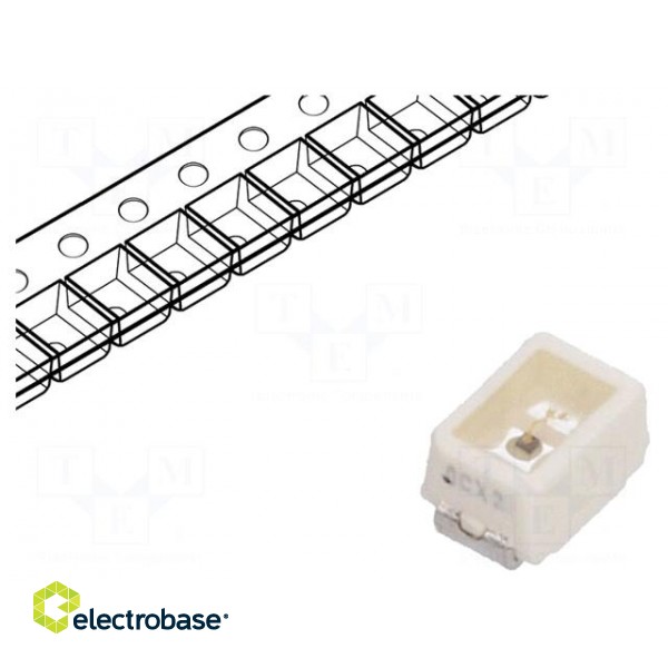 LED | SMD | 2014,Mini PLCC2 | yellow | 15.2÷48mlm | 4.5÷18mcd | 120°