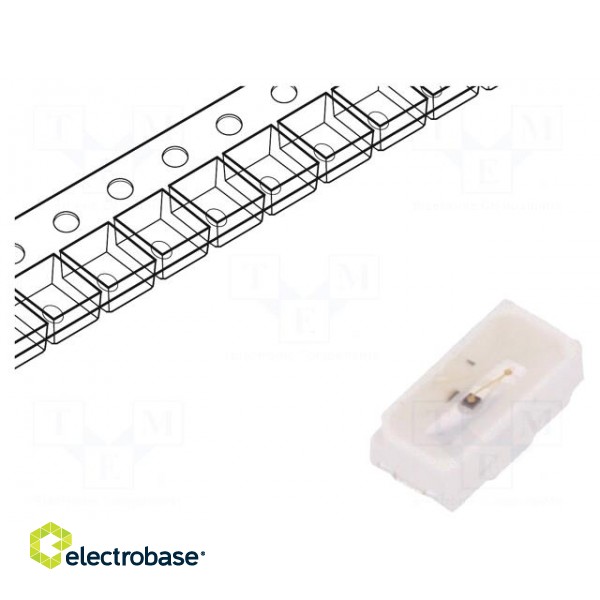 LED | SMD | 3014 | orange | 0.42÷1.35lm | 140÷450mcd | 3x1.4x1.2mm | 120°