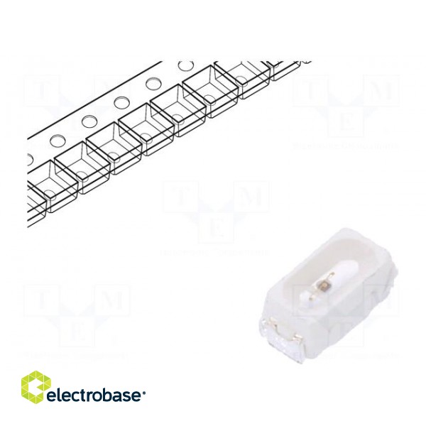 LED | SMD | 3014,PLCC2 | yellow | 180÷430mcd | 3x1.32x1.4mm | 120° | 20mA