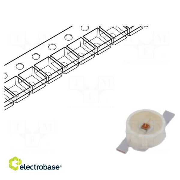 LED | SMD | red | 1.91÷3.78mlm | 560÷1400mcd | Ø2.1mm | 120° | 1.8÷2.55V