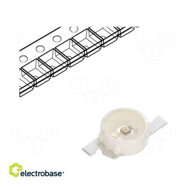 LED | SMD | red | 1.91÷4.8lm | 560÷1800mcd | Ø2.1mm | 120° | 30mA