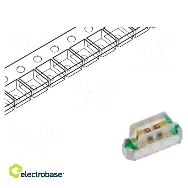 LED | SMD | red/yellow | 40÷100mcd,60÷240mcd | 2x0.6x1.05mm | 140°