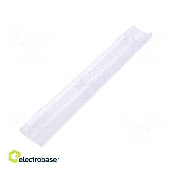 LED lens | rectangular | polycarbonate | transparent | H: 12mm image 2